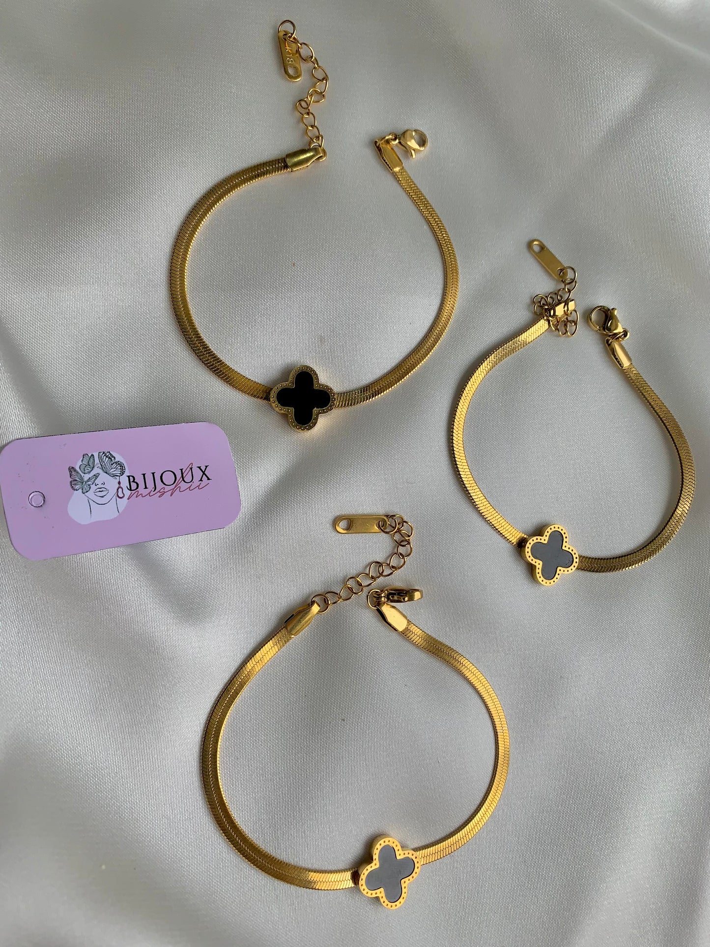 S.Steel Moonlit Bracelet