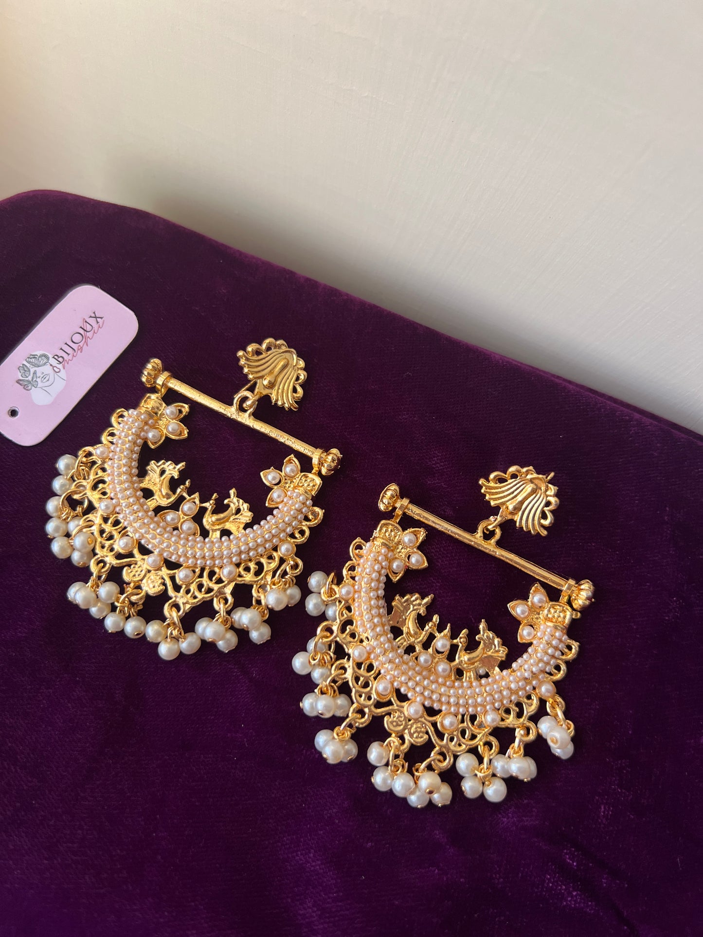 Peacock Mist Jhumkay