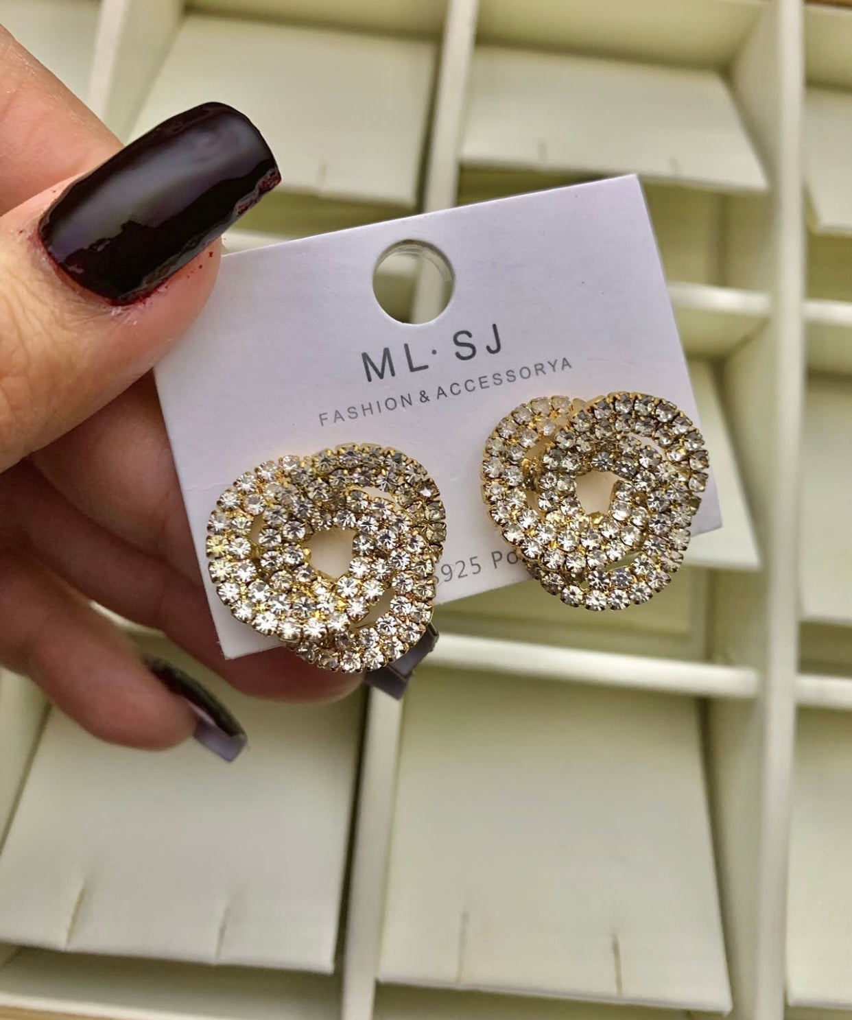 Rhinestone Studs