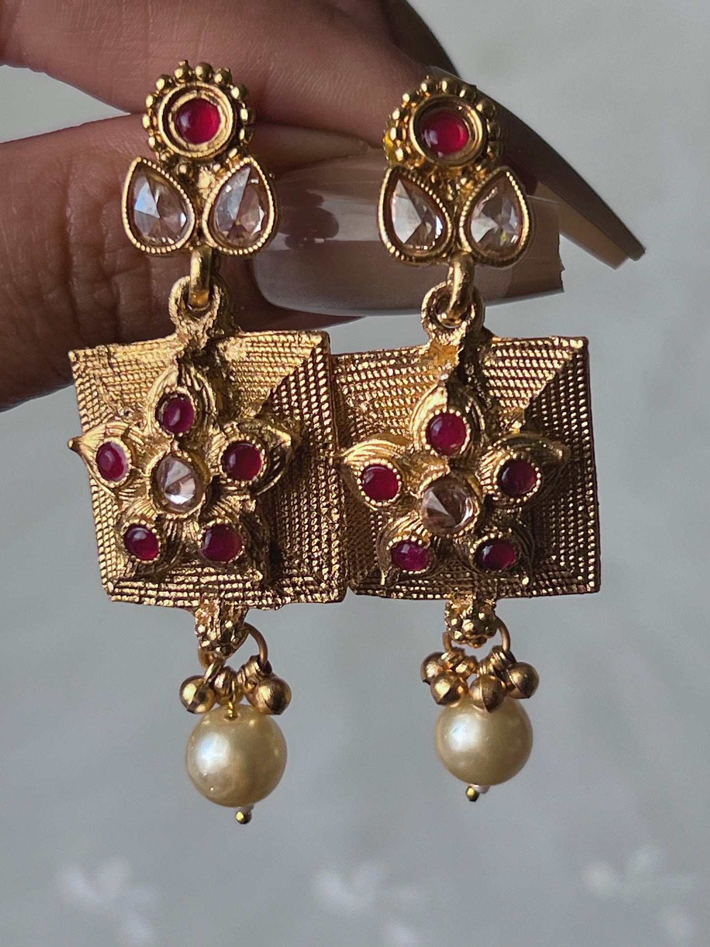 Traditional Rajwari Studs