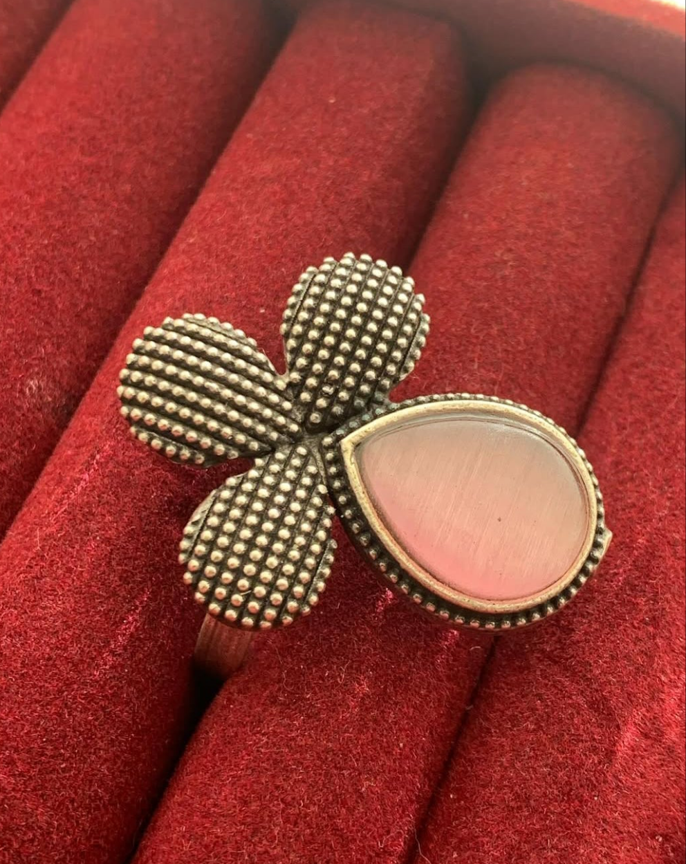 Antique Brass Adjustable Ring