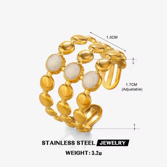S.steel Open Ring