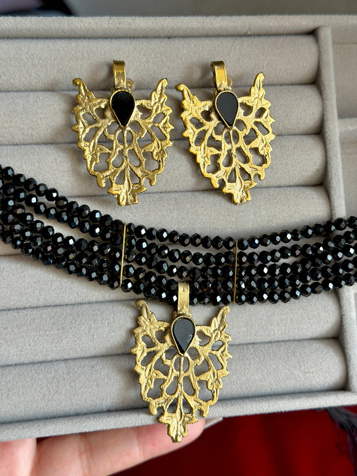Zarafshan Choker Set