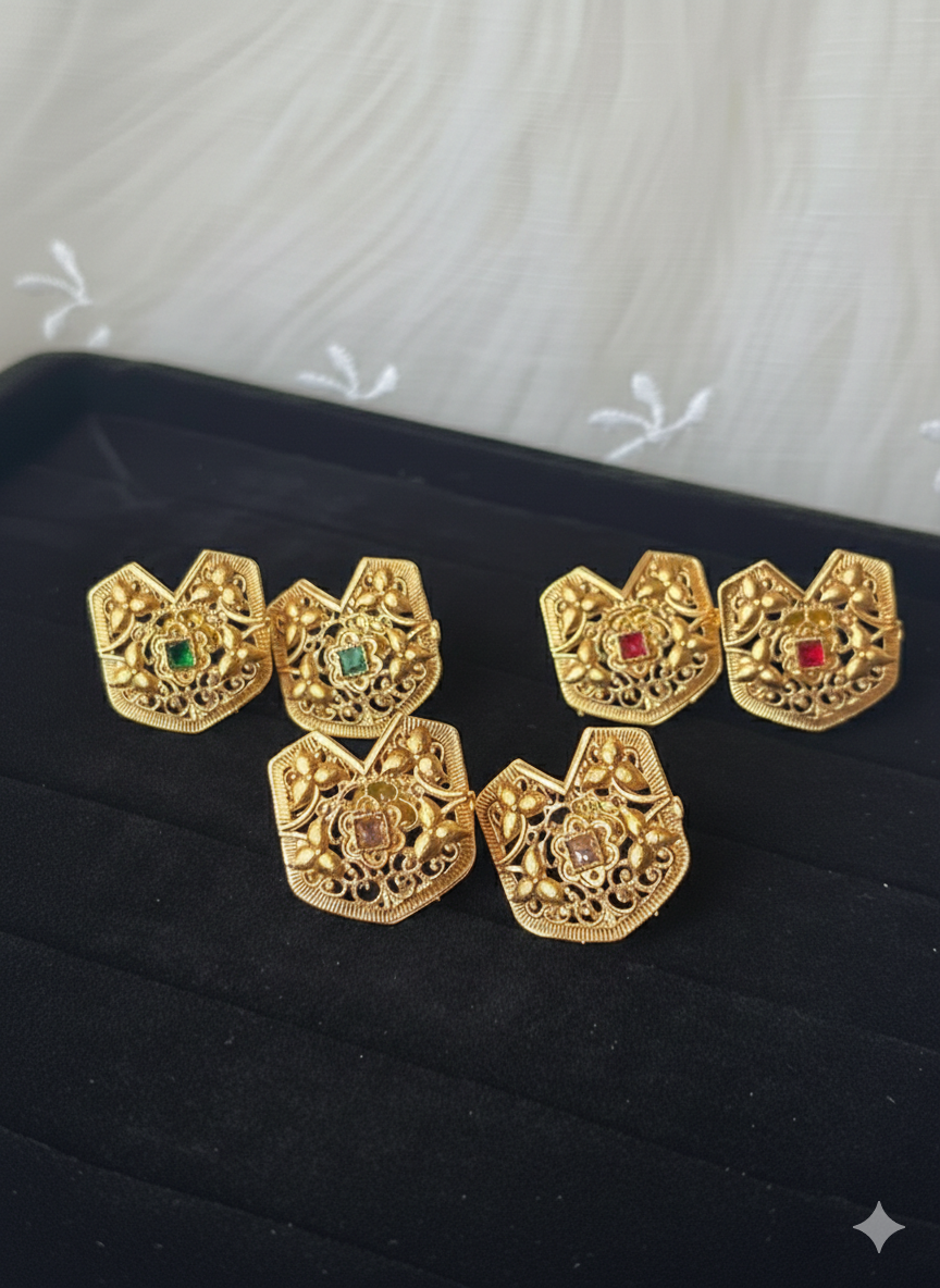 Traditional Rajwari Studs