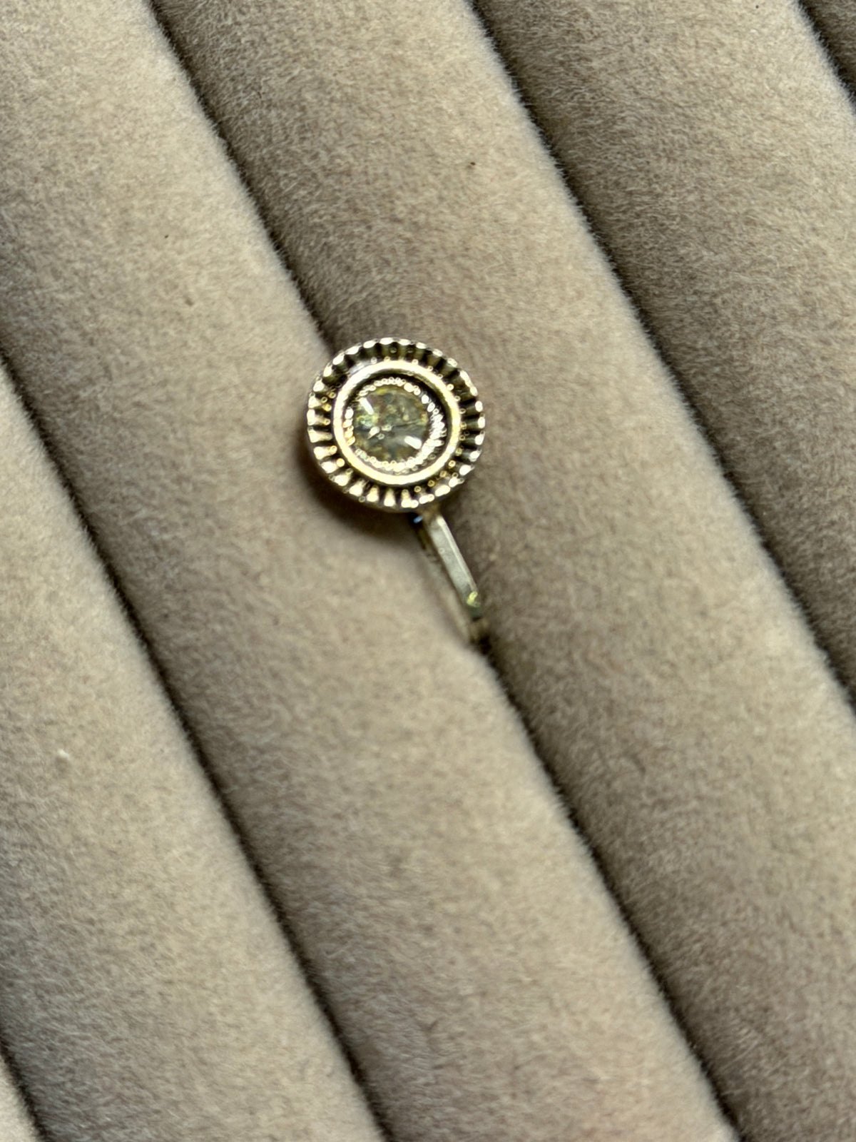 Silver Floral Nathli