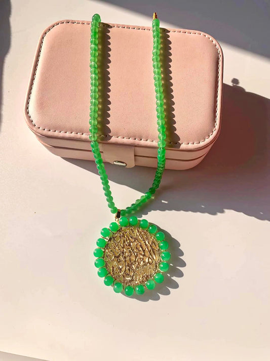 Calligraphy Pandent Mala