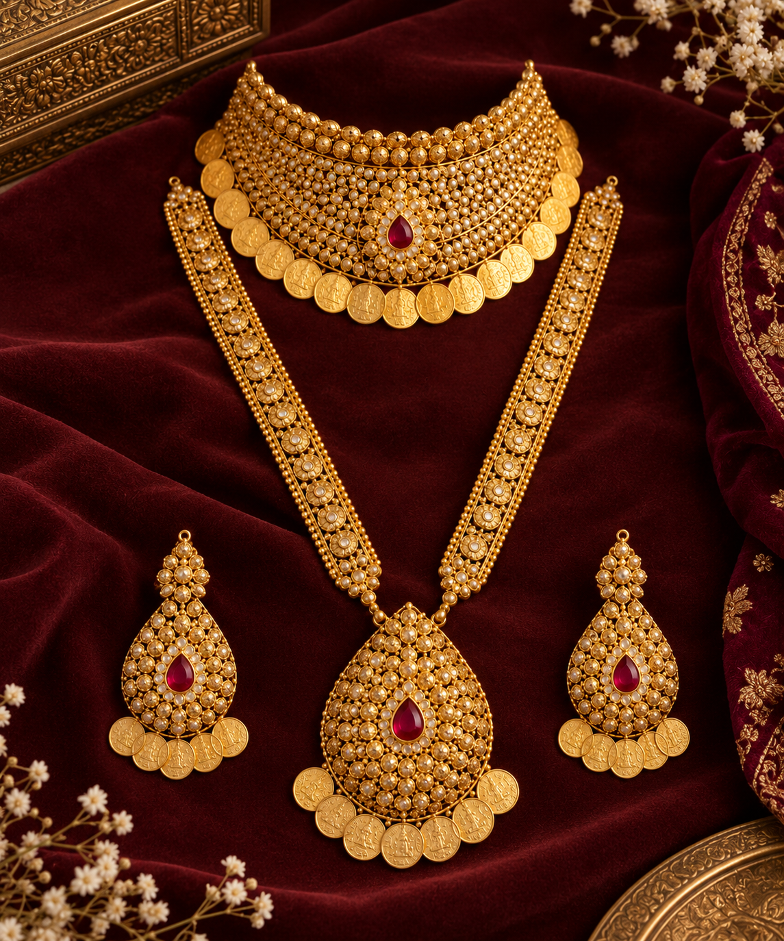 The Majestic Bridal Statement Set