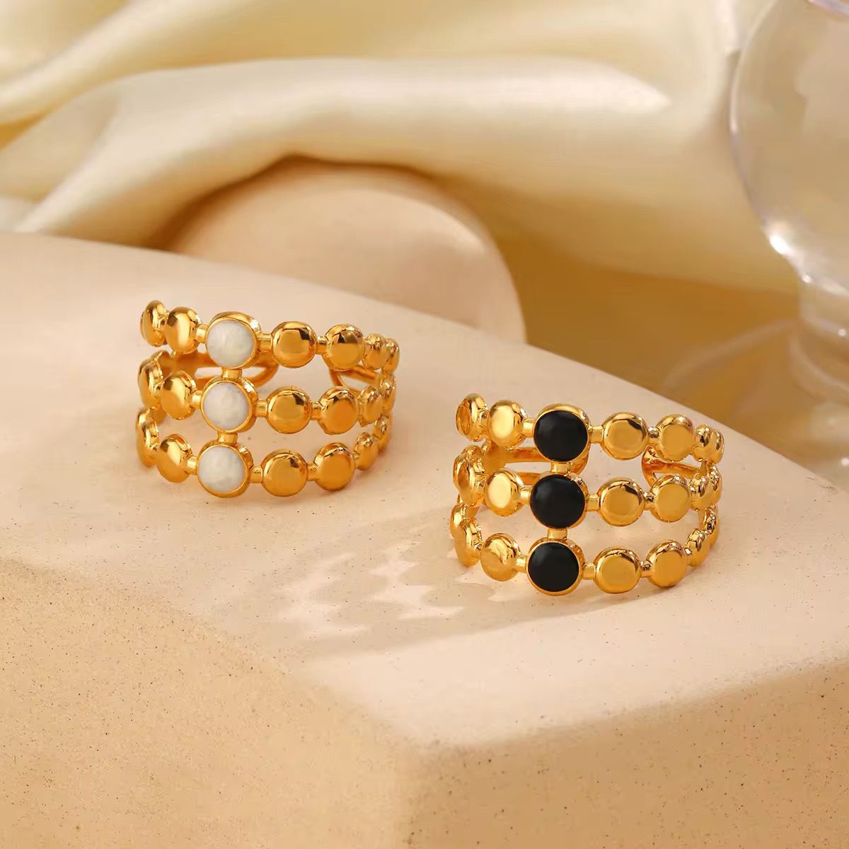 S.steel Open Boho Ring