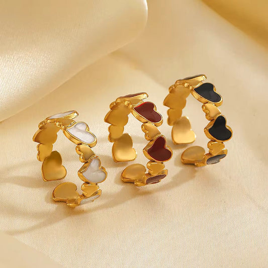 Little Hearts Ring