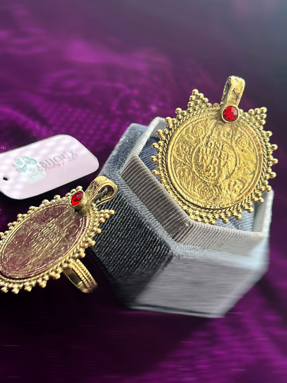 Minimalist Afghan Heart Ring