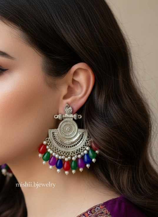 Rangārang Afghan Earrings