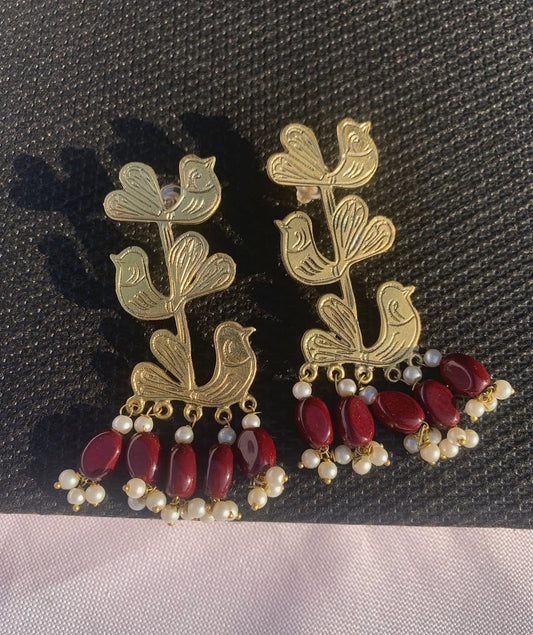 Par-e Sahra Studs - Mishii B Jewelry