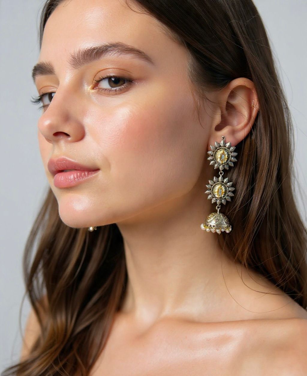 Traditional / Oxidized Earrings