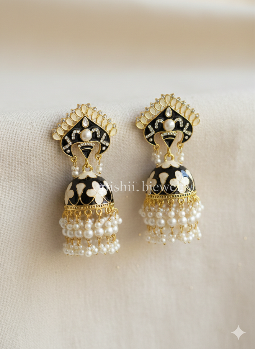 Meenakari Jhumkay