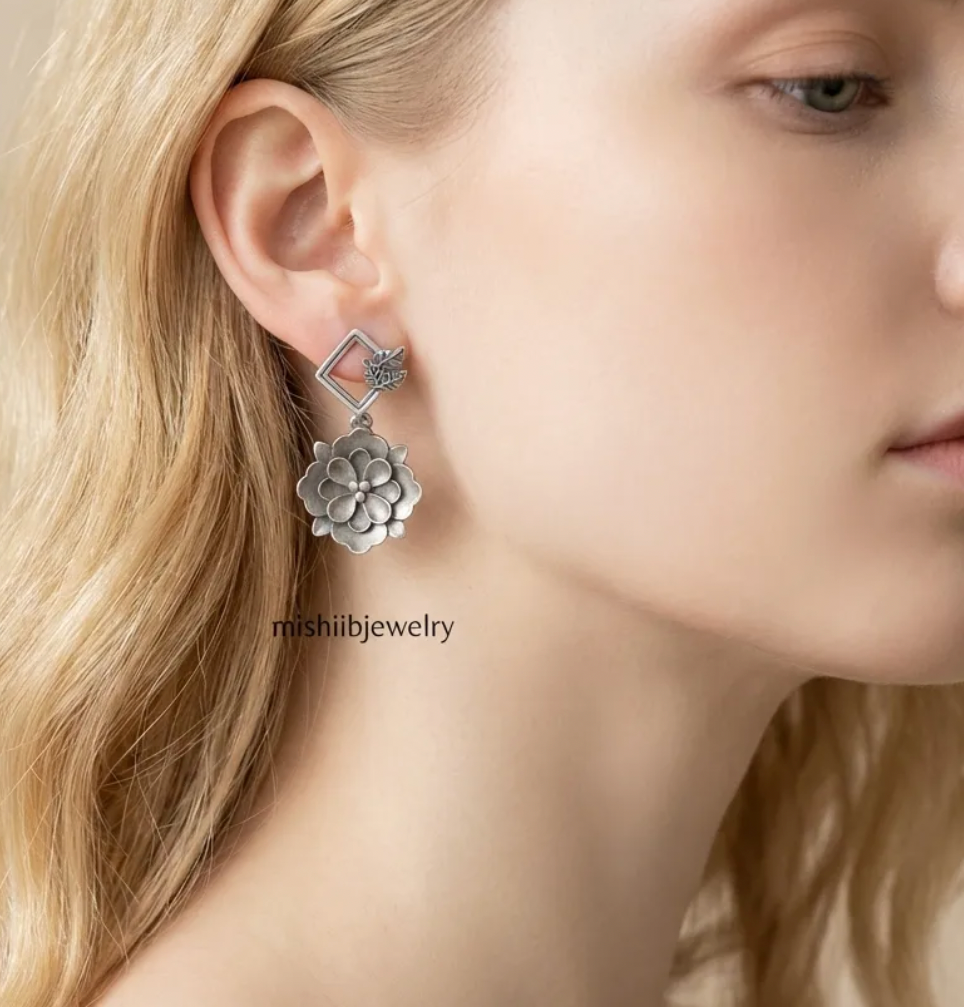 Floral Vintage Studs