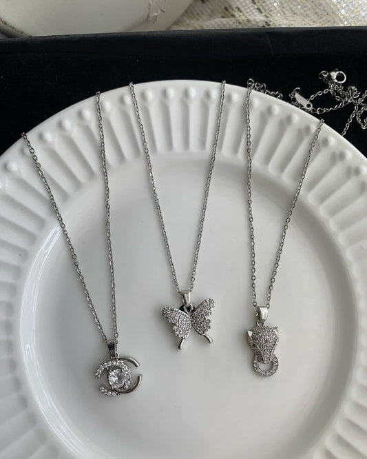 Roman Silver Necklace