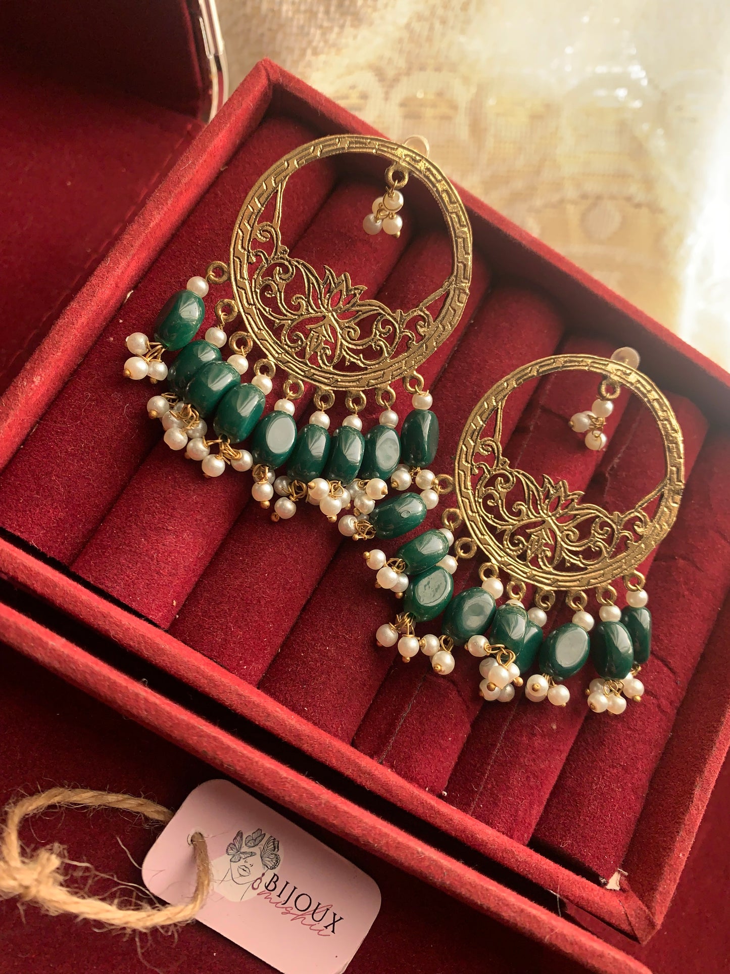 Chrome Afghani Studs