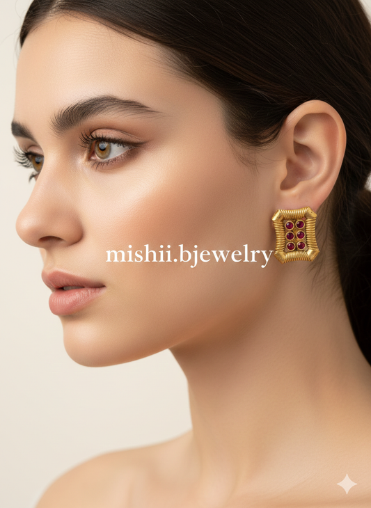 Traditional Rajwari Studs