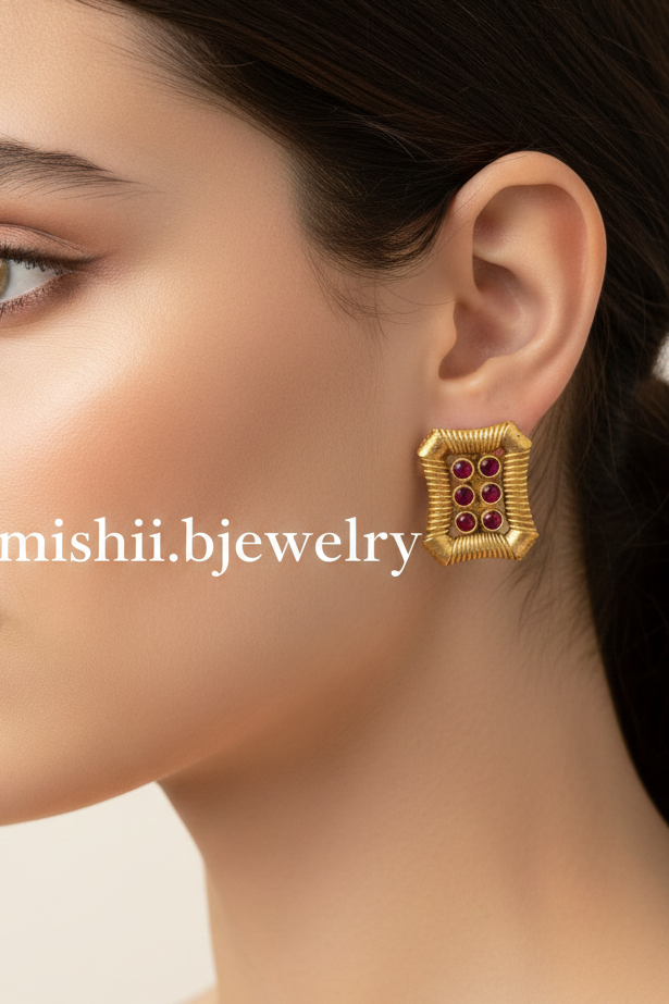 Traditional Rajwari Studs