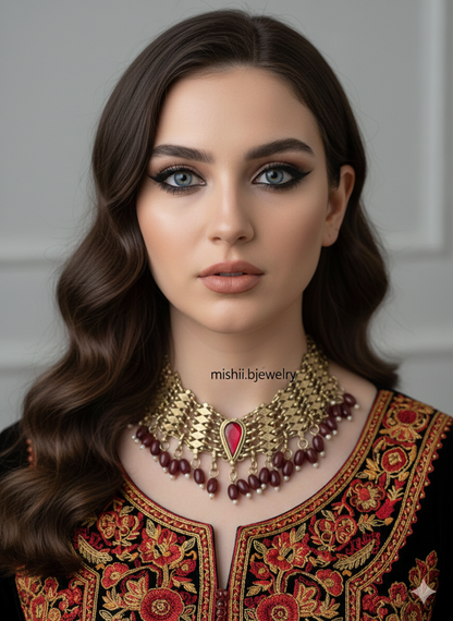 Contemporary Kuchi Choker