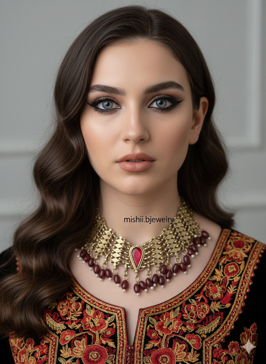 Contemporary Kuchi Choker