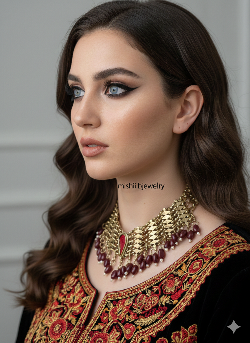 Contemporary Kuchi Choker