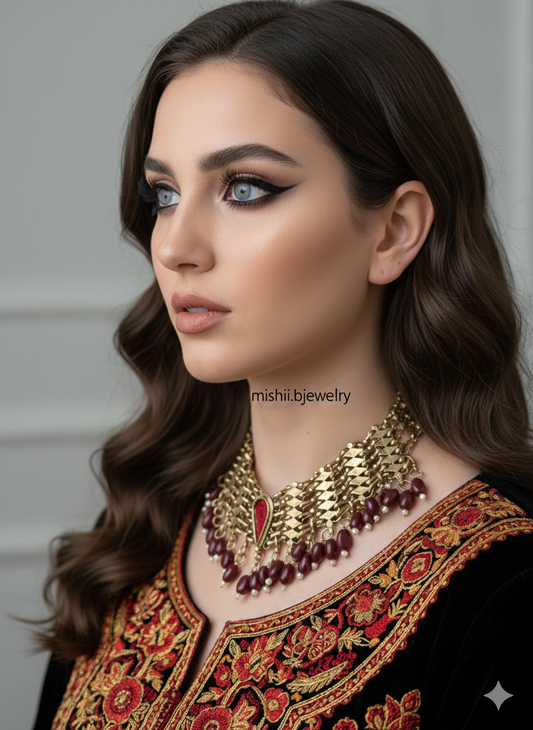 Contemporary Kuchi Choker