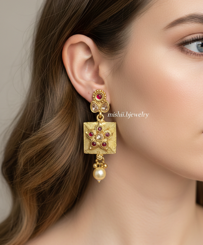 Traditional Rajwari Studs