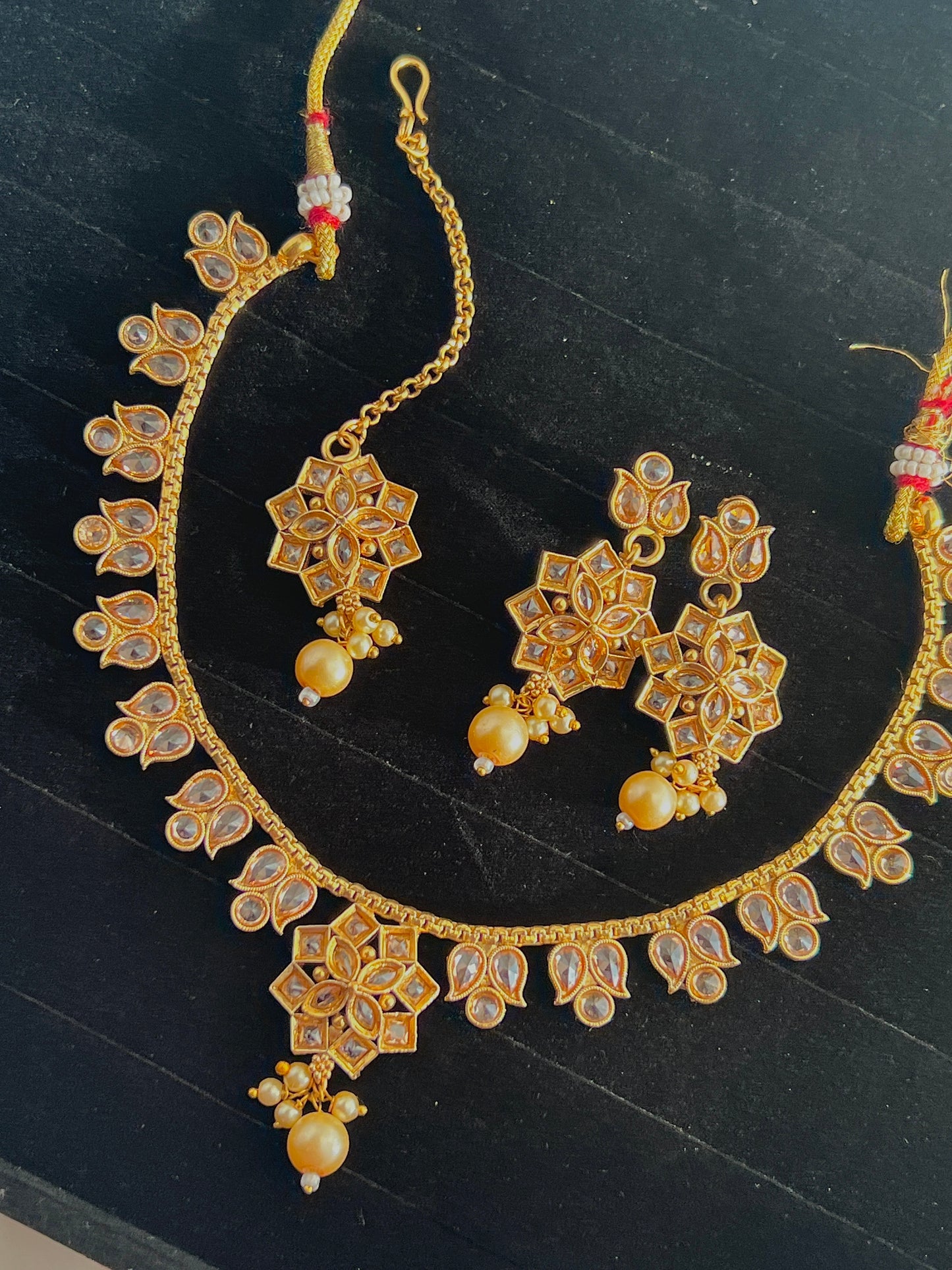 Rajwari Kundan Set