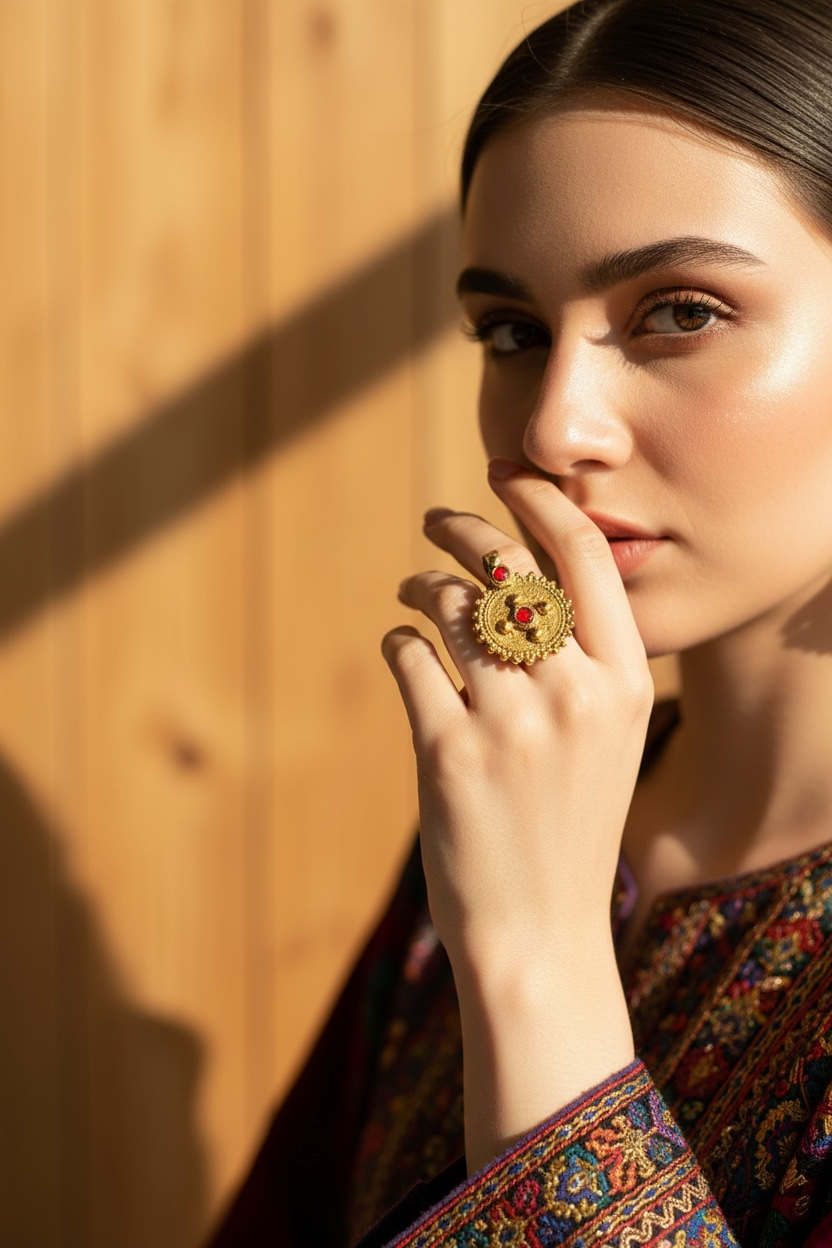 Minimal Afghani Ring