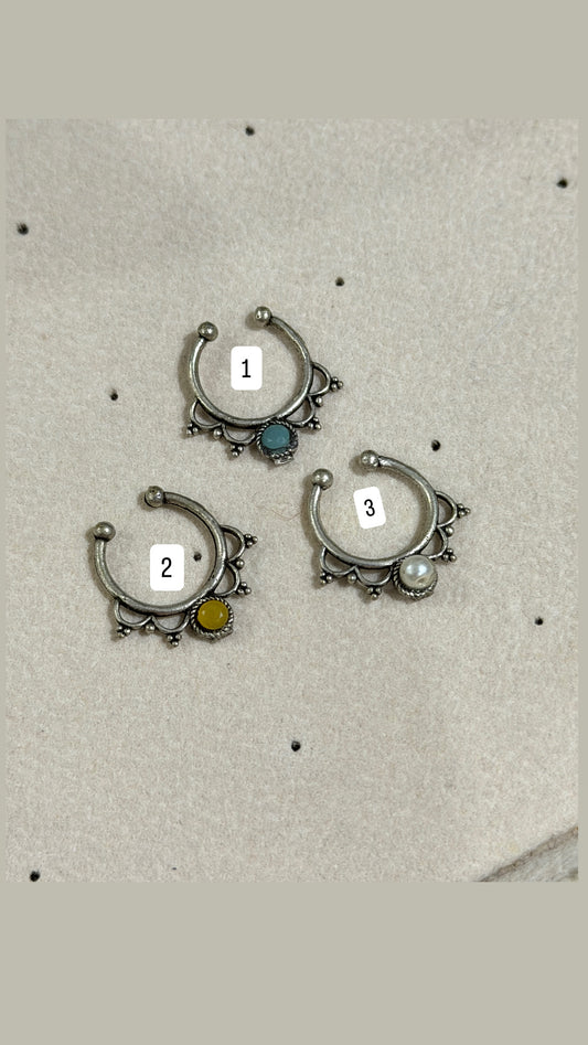 Middle Nose Rings