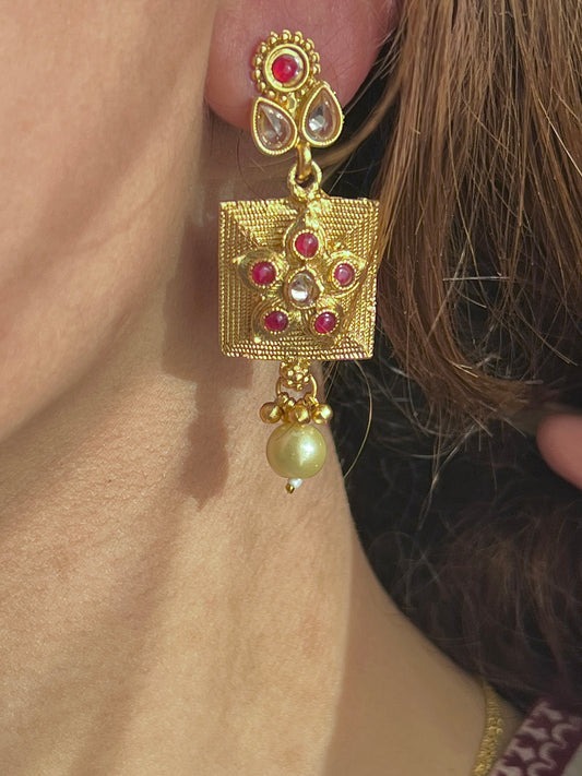 Traditional Rajwari Studs