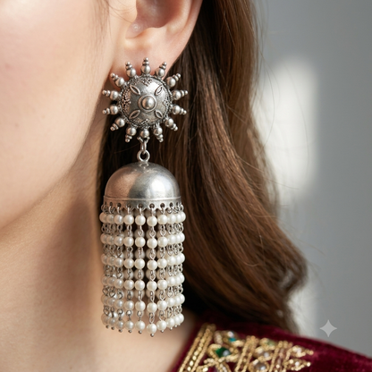Best Seller Pearls Steps jhumkay