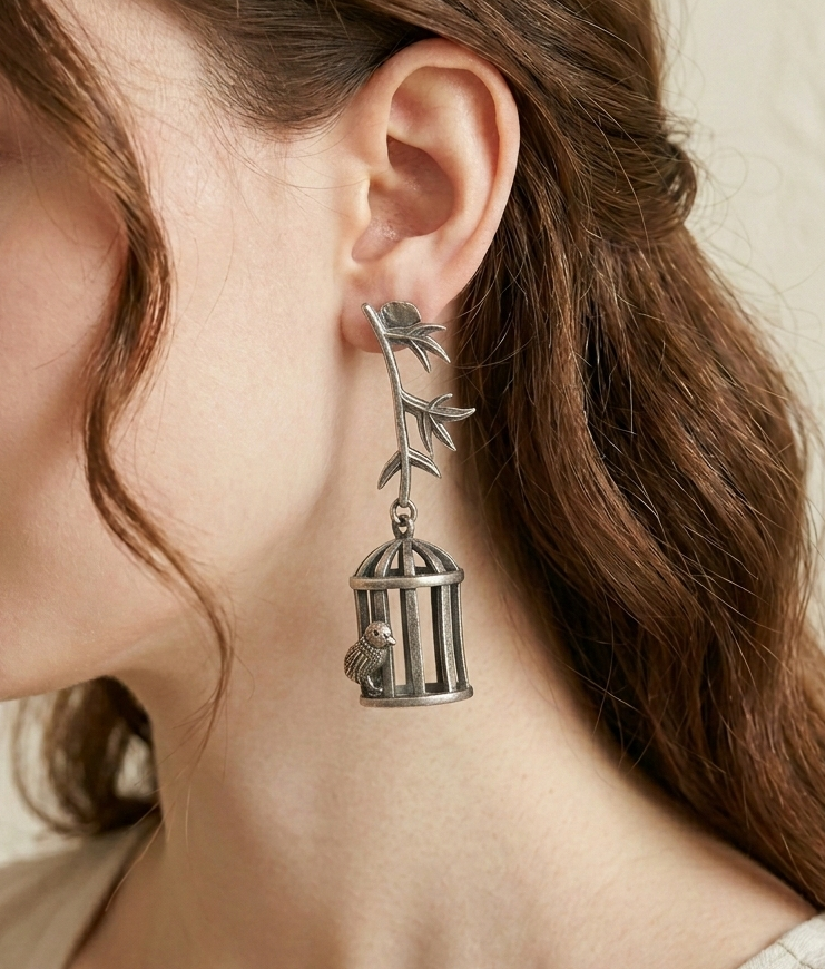 Teejh Antique Earrings