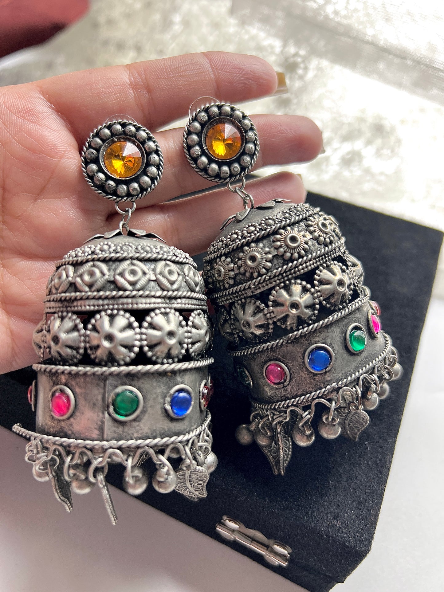 Teejh Mizoye Statement Earrings