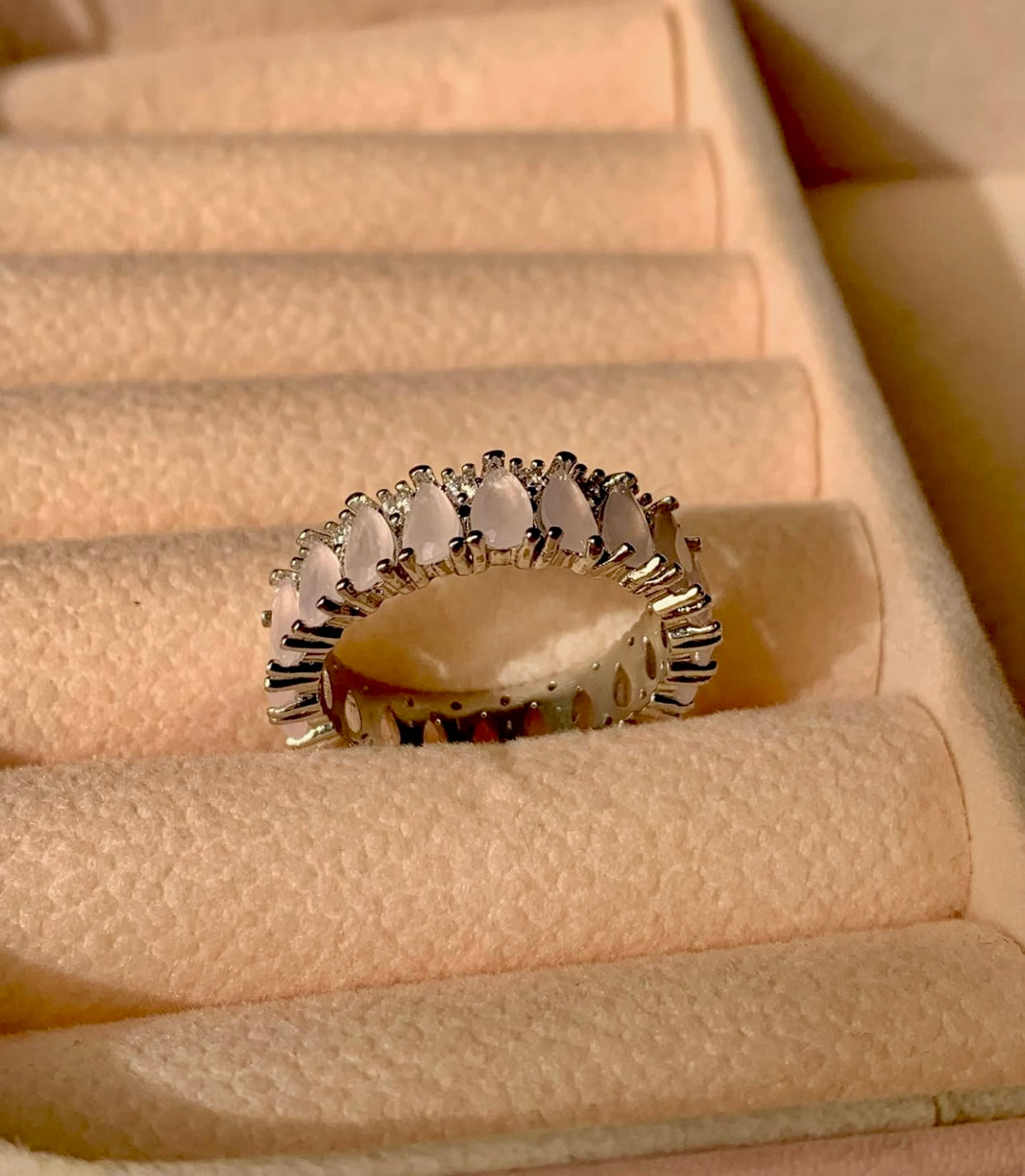 ZirconStone Baby Pink Ring