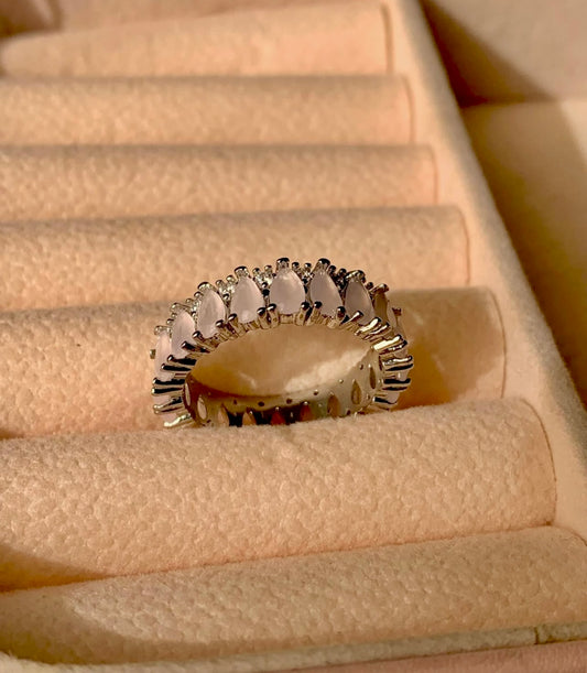 ZirconStone Baby Pink Ring