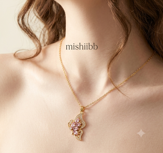 Butterfly Charm Neclace