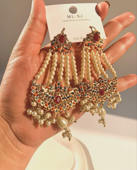 Pearls Dangler Jhumkay