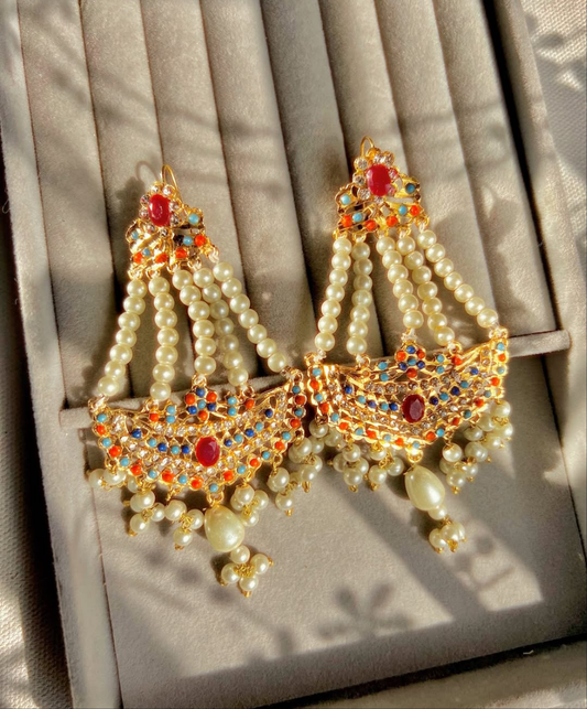 Pearls Dangler Jhumkay