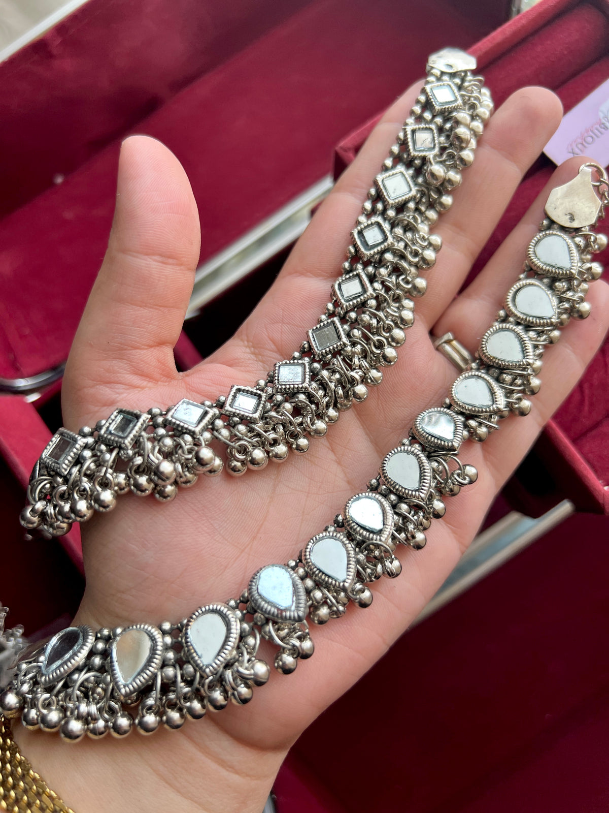 Ethnic Mirror Choker