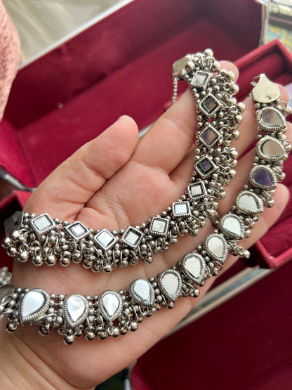 Ethnic Mirror Choker