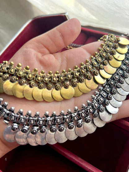 Relic Coin Golden Choker
