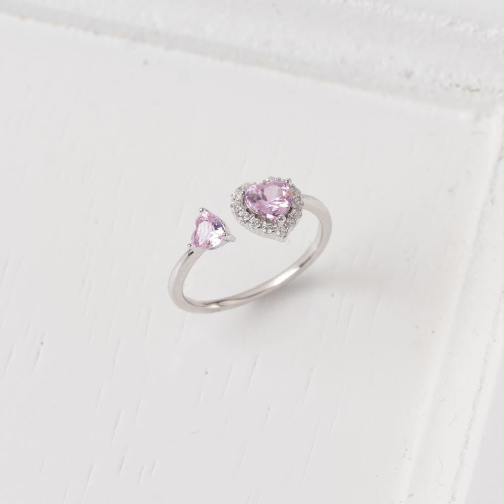 Pink Heart Ring