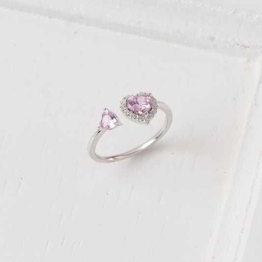 Pink Heart Ring