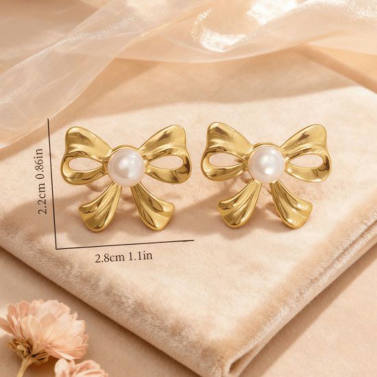 Cute Bow Studs