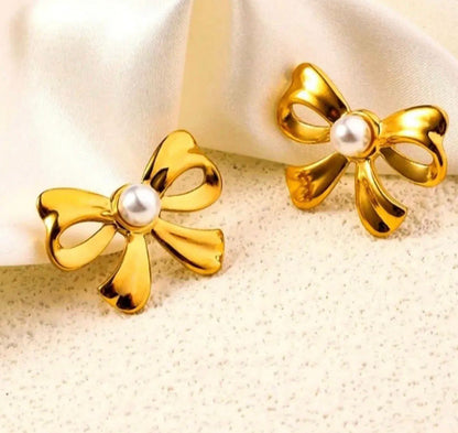 Cute Bow Studs