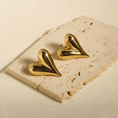 Tiny Hearts Studs