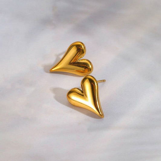 Tiny Hearts Studs