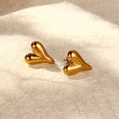 Tiny Hearts Studs